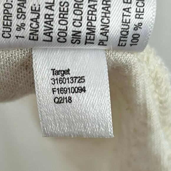 Knox Rose Women Sleeveless Distressed Tank Top Boho Western Beach Cream Size XXL - Picture 6 of 7